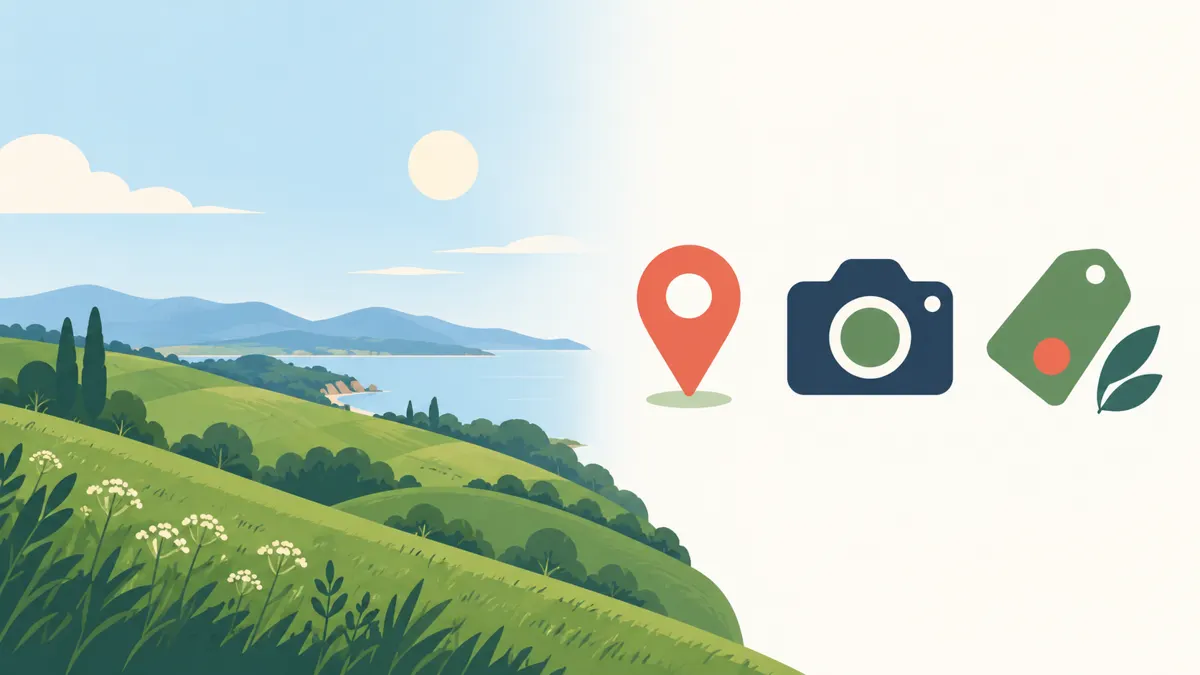 Ilustracja usuwania danych lokalizacji i aparatu ze zdjęcia