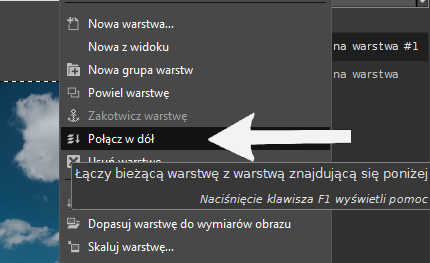 Sposób na łączenie warstw z poszczególnymi zdjęciami